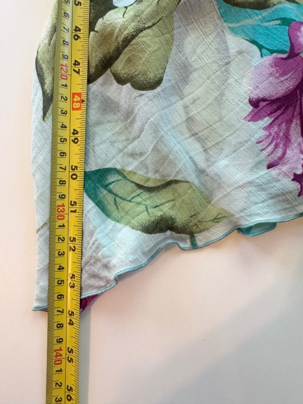Jean Basic Turquoise Tropical Floral Maxi Dress - Picture 9 of 9